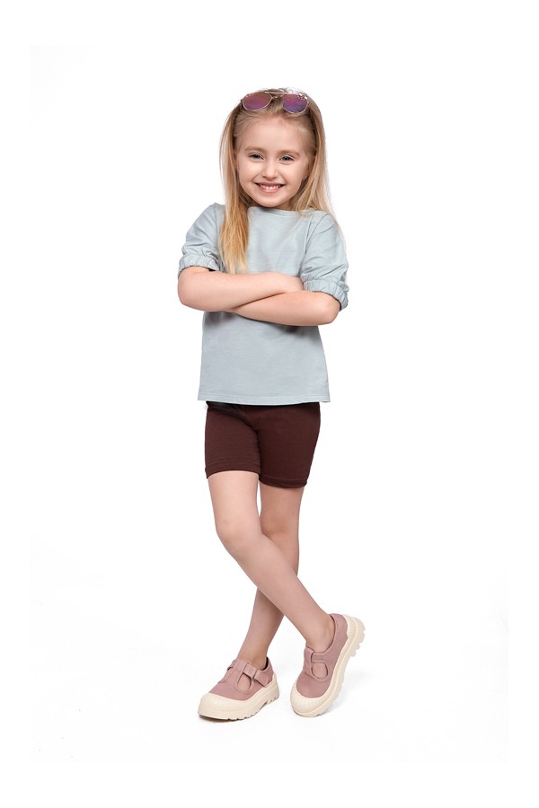 Kids 1/2 Length Cotton Shorts