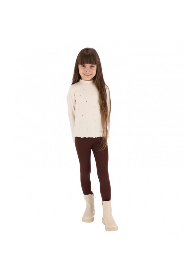 Winter Girl's Leggings Extra Warm Cotton