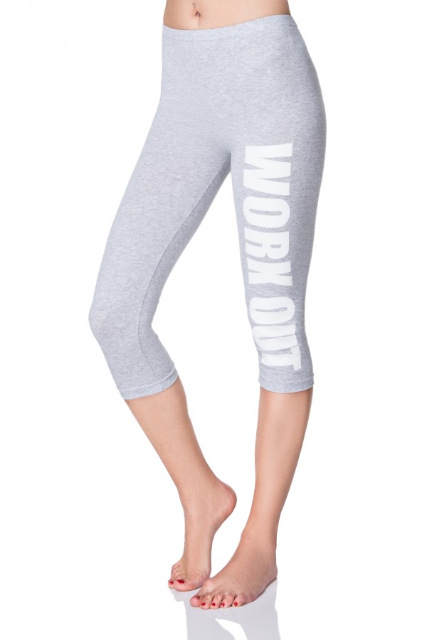 Women's 3/4 Work Out • Stretchy Leggings